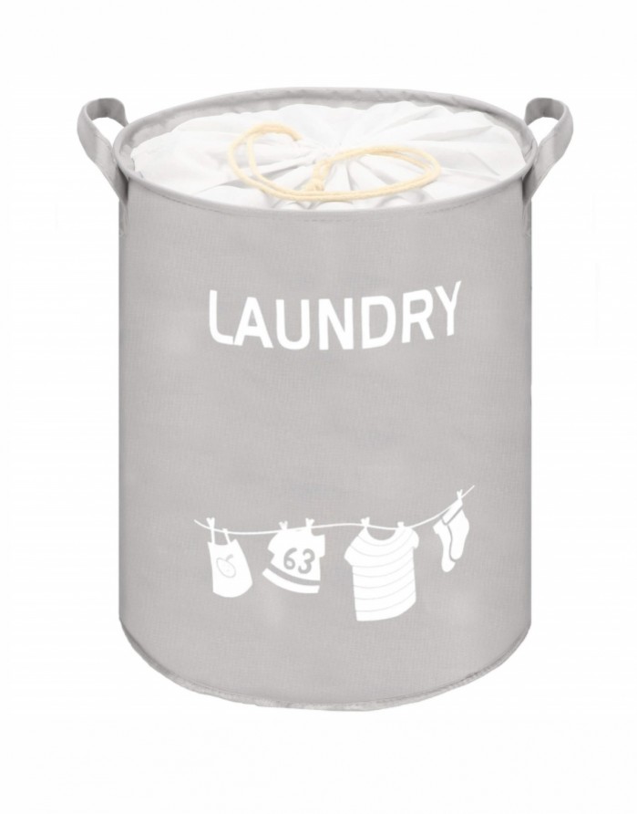 Daiktų Laikymo Krepšys "Laundry Grey"