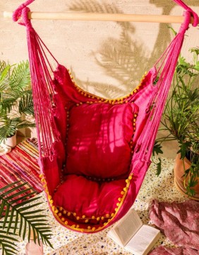 Pakabinamas Krėslas "Summer Pink"