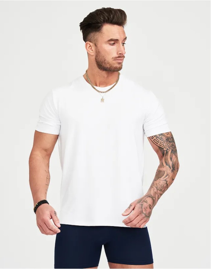Marškinėliai "Bamboo Tee White"