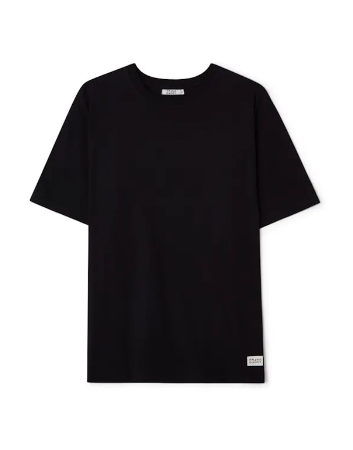 Marškinėliai "Cotton Real Black"