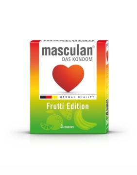 Prezervatyvai "Frutti Edition" 3 vnt