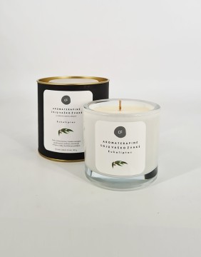 Aromatherapy candle "Eucalyptus"