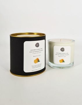 Aromatherapy candle "Orange"