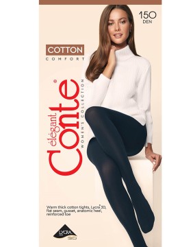 Sieviešu zeķubikses "Cotton Comfort" 150 Den