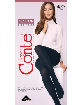 Sieviešu zeķubikses "Cotton" 450 Den