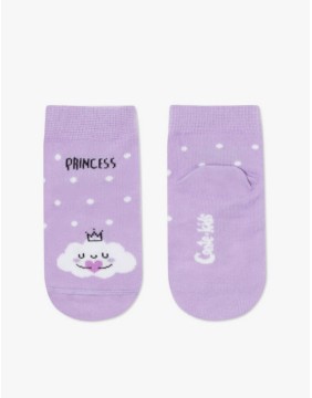 Children's socks "Claudy Purple"