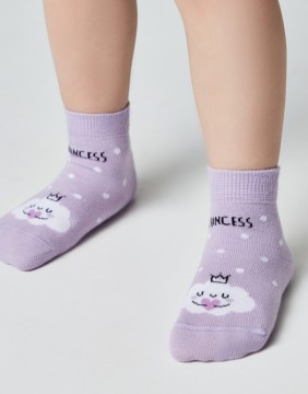 Children's socks "Claudy Purple"