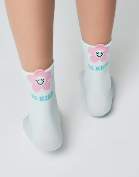 Children's socks "Be Kind Mint"