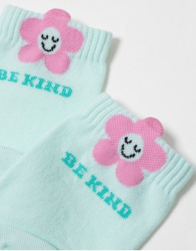Children's socks "Be Kind Mint"