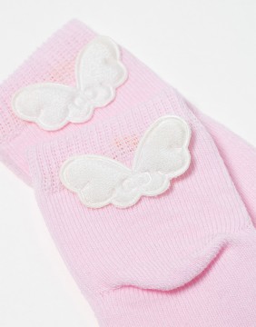 Children's socks "White Wings"