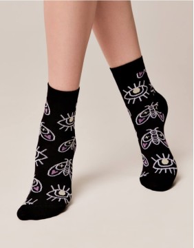 Women's socks "Simbol Black"
