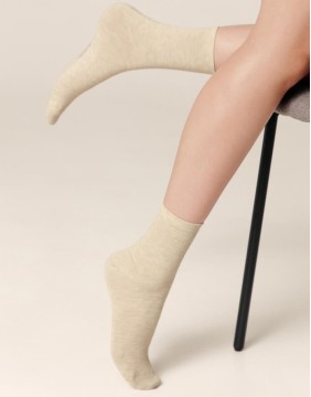 Women's socks "Silence Beige"
