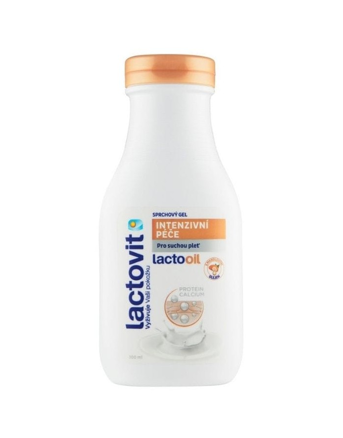 Dušo gelis "LACTOVIT Lactooil" 300 ml