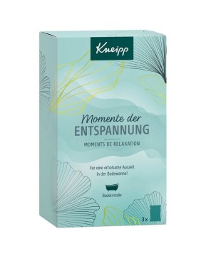 Druskų rinkinys voniai "KNEIPP Moment de Relaxation" 3x60 g
