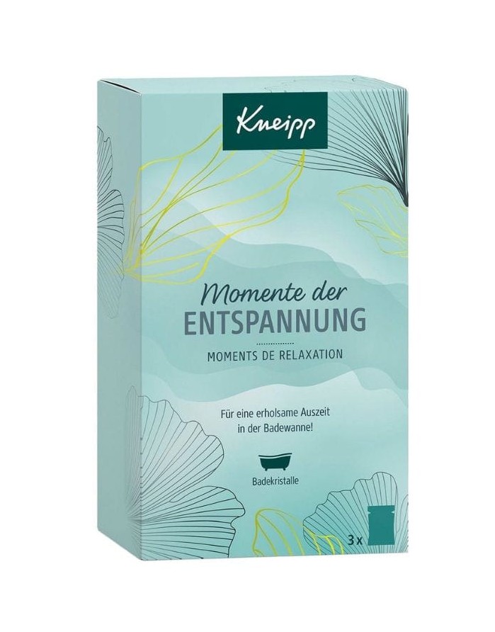 Druskų rinkinys voniai "KNEIPP Moment de Relaxation" 3x60 g