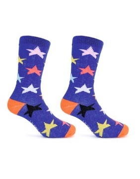 Children's socks "Multi Star, Blue"
