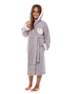 Bathrobe "Lazy Grey"
