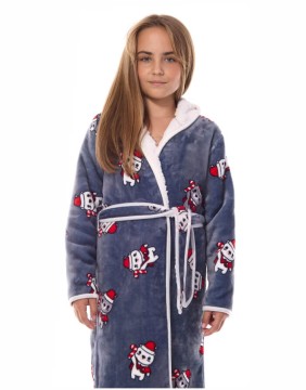 Bathrobe "Christmas Bear"