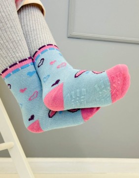 Children's socks "Rabit Blue"