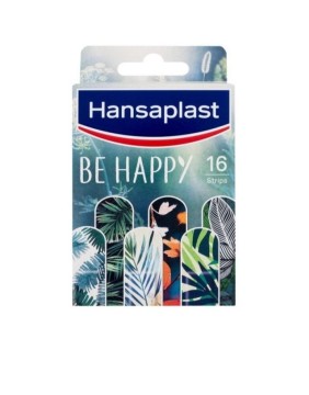 Vaikiški pleistrai "HANSAPLAST Be Happy" 16 vnt