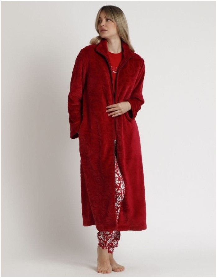 Chalatas "Calentita Rosa Rojo"