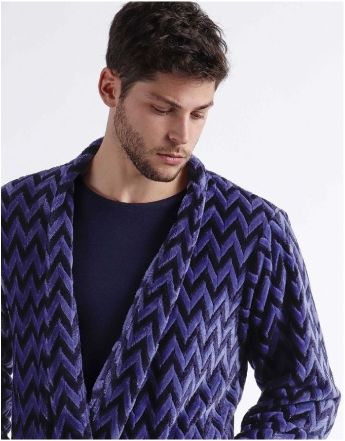 Chalatas "Classic Arrows Marino"