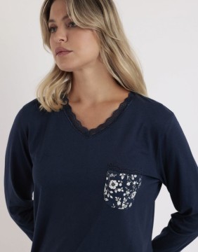 Pižama "Garden Navy"