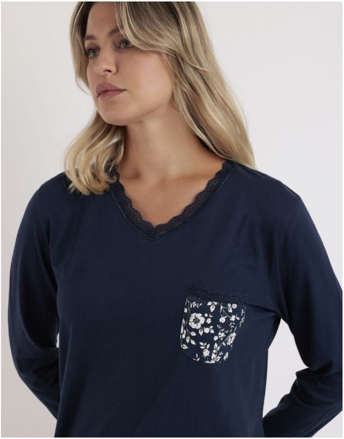 Pižama "Garden Navy"