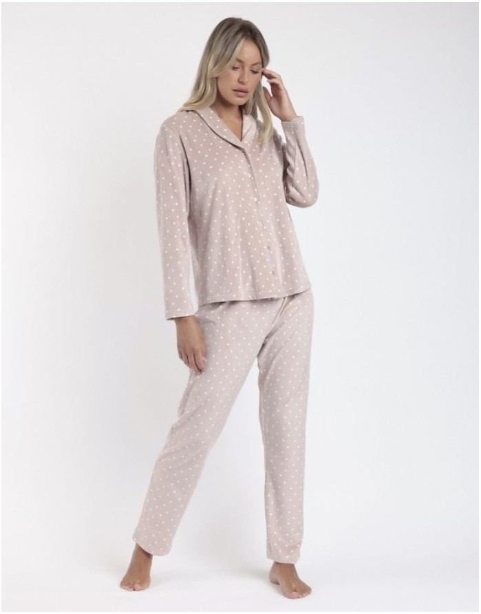Pižama "Velvet Pico Dots Piedra"
