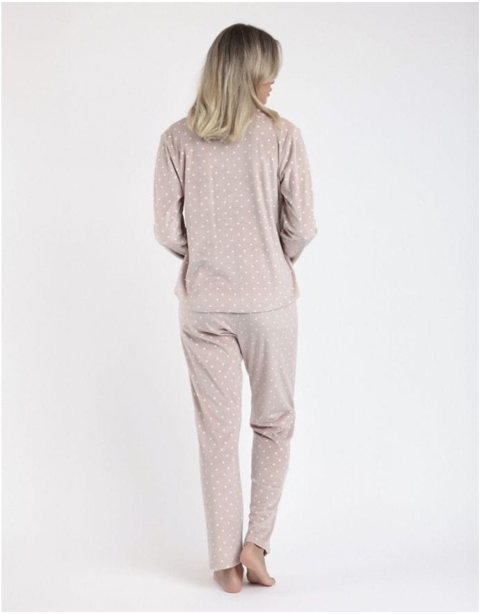 Pižama "Velvet Pico Dots Piedra"
