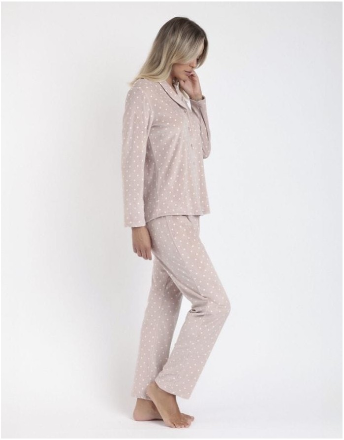 Pižama "Velvet Pico Dots Piedra"