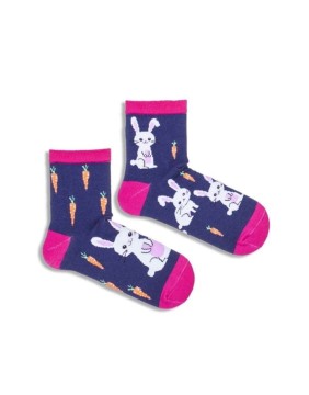 Vaikiškos kojinės "Rabbits & Carrots"