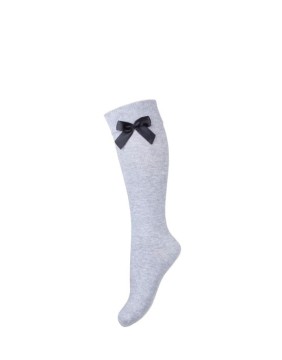 Vaikiškos kojinės "Cotton Knee With a Bow" Melange
