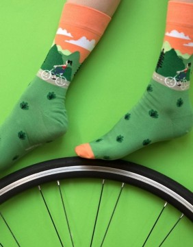 Unisex Kojinės "Bike Ride"