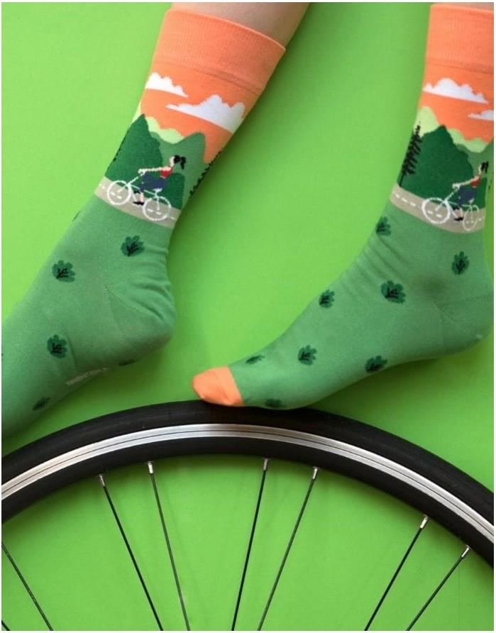 Unisex Kojinės "Bike Ride"