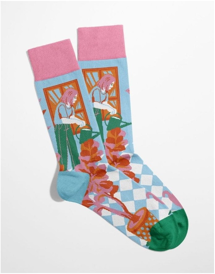 Unisex Kojinės "Watering Plants"