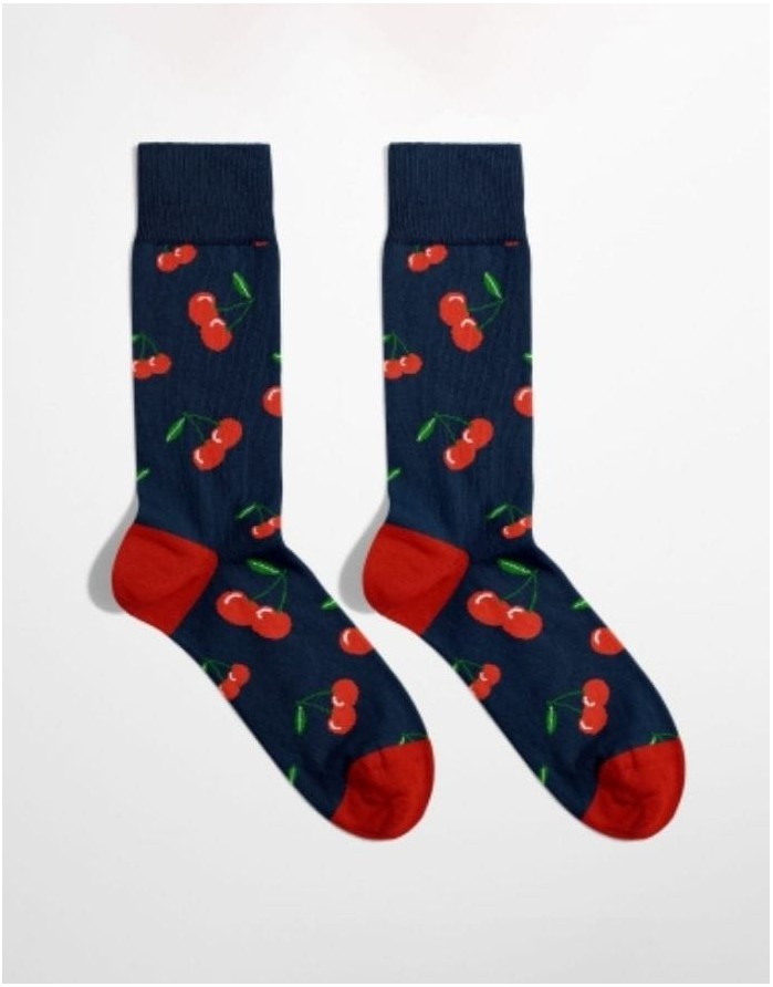 Unisex Kojinės "Cherry Navy"