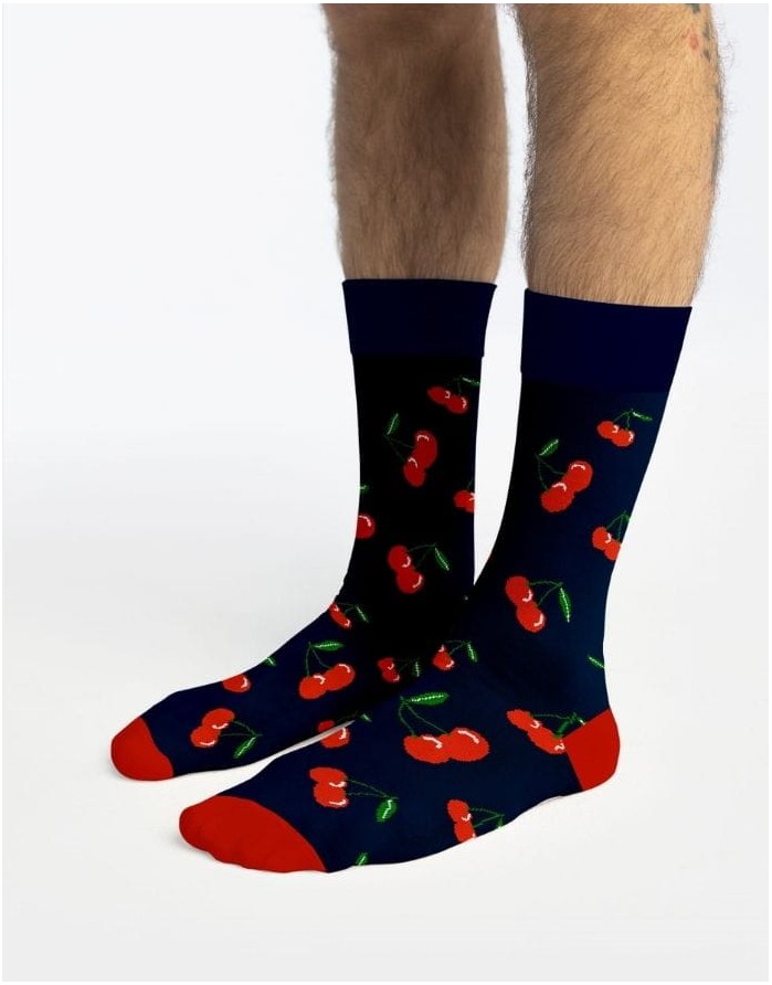 Unisex Kojinės "Cherry Navy"