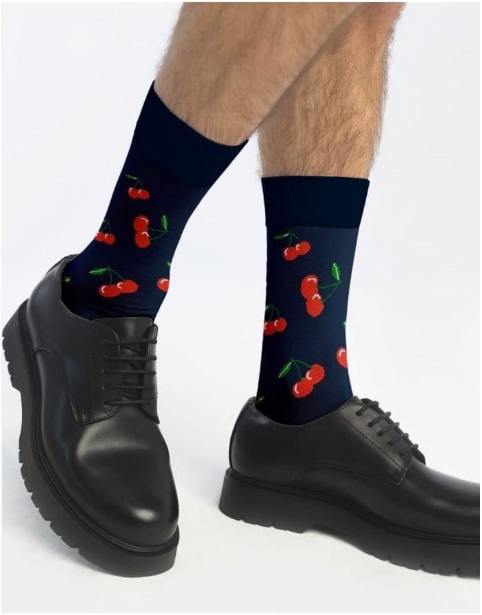 Unisex Kojinės "Cherry Navy"