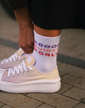 Unisex Kojinės "Good Vibes Only"