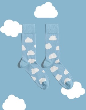 Носки унисекс "Blue Clouds"