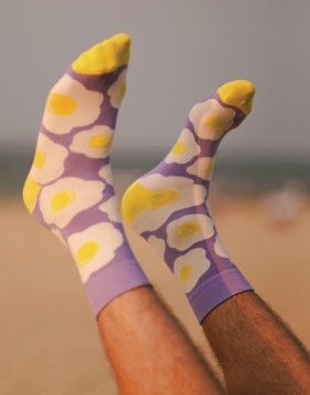 Unisex zeķes "Socks Eggs"