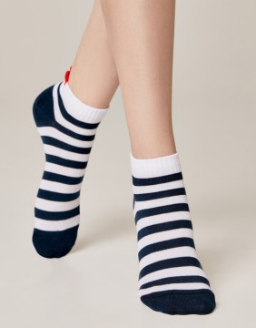 Женские носки "Stripe Heart"