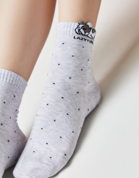 Women's socks "Lazy Puppy"