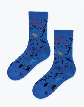 Men's socks "Splash Blue"