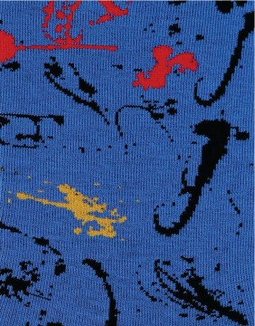 Men's socks "Splash Blue"