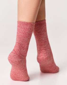 Женские носки "Light Red Pekini"