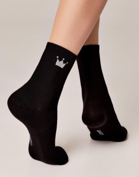 Women's Socks "Black Princess"