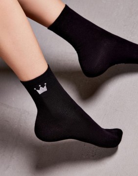 Women's Socks "Black Princess"