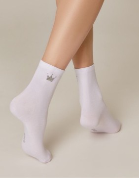 Women's Socks "White Princess"
